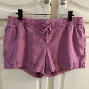 Old Navy linen blend shorts